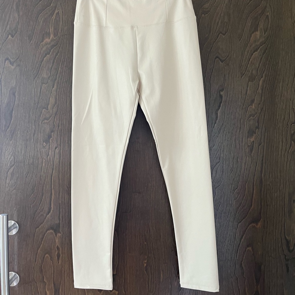 Women’s vinyl pants. 👖